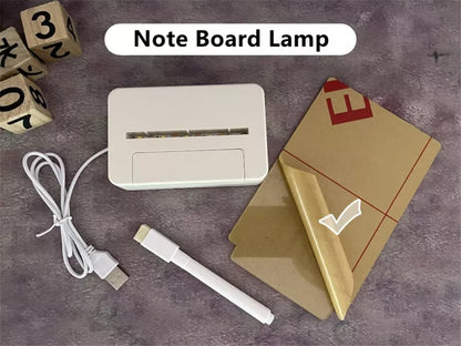 LED NOTED PAD LIGHT LAMP