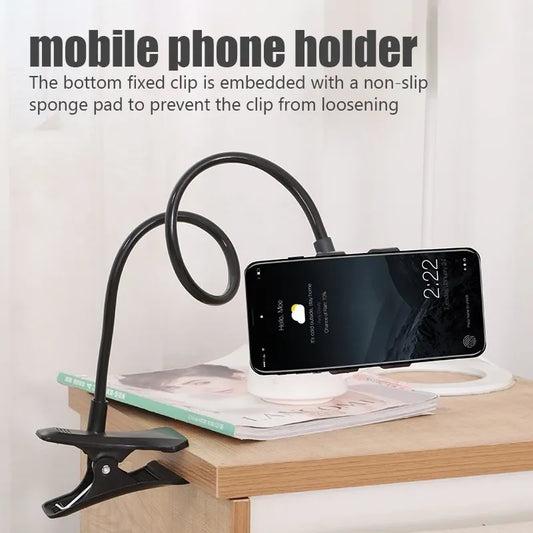 Mobile phone clipped mount
